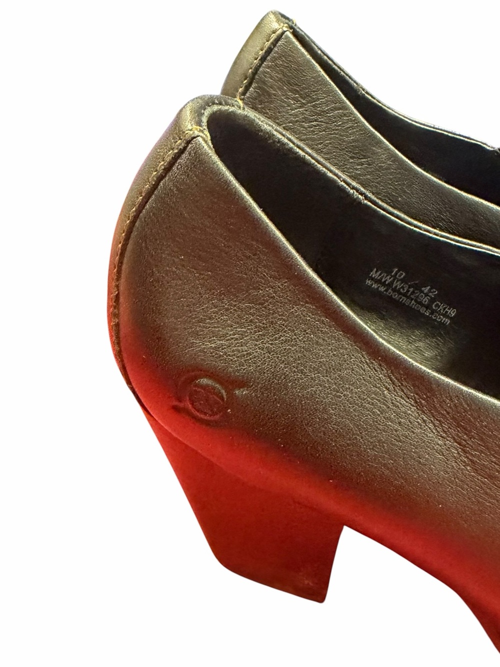 Born Women's Leather Slip-On Mules - Black - Picture 3 of 6